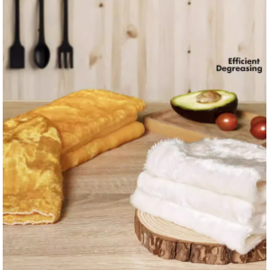 厨房洗碗布不沾油抹布厚大号家用干湿洗碗巾纳米吸水不掉毛